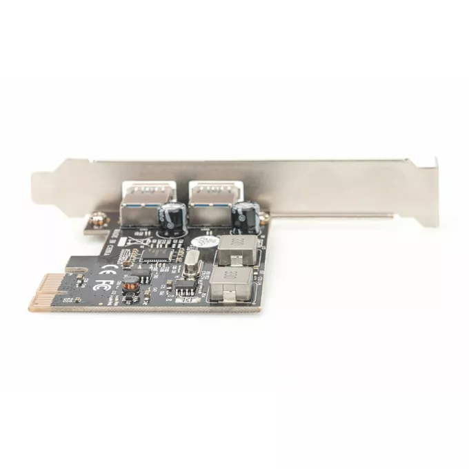 Digitus Kontroler USB 3.0 PCIe, 2x USB 3.0, Low Profile, Chipset UPD720202