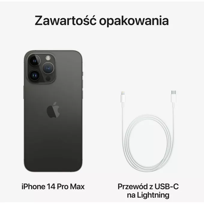 Apple iPhone 14 Pro Max Gwiezdna Czerń 256GB