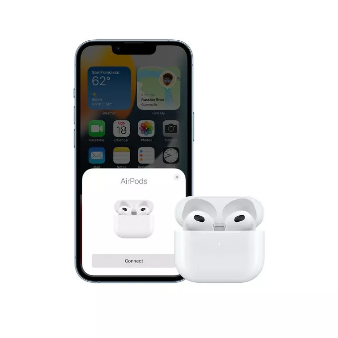 Apple Słuchawki AirPods (3. generacji) z etui ładującym Lightning