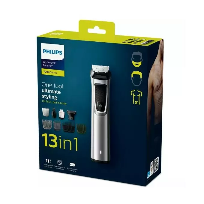 Philips Trymer seria 7000 13w1 do włosów, ciała i brody MG7715/15
