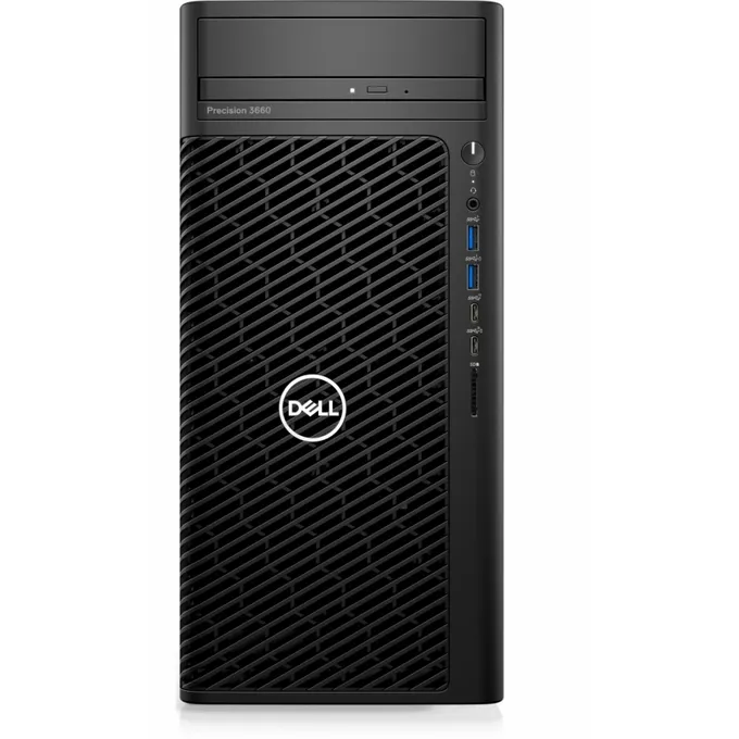 Dell Stacja robocza Precision 3660/Core i7-12700K/32GB/1TB SSD/Integrated/DVD RW/Kb/Mouse/W11Pro