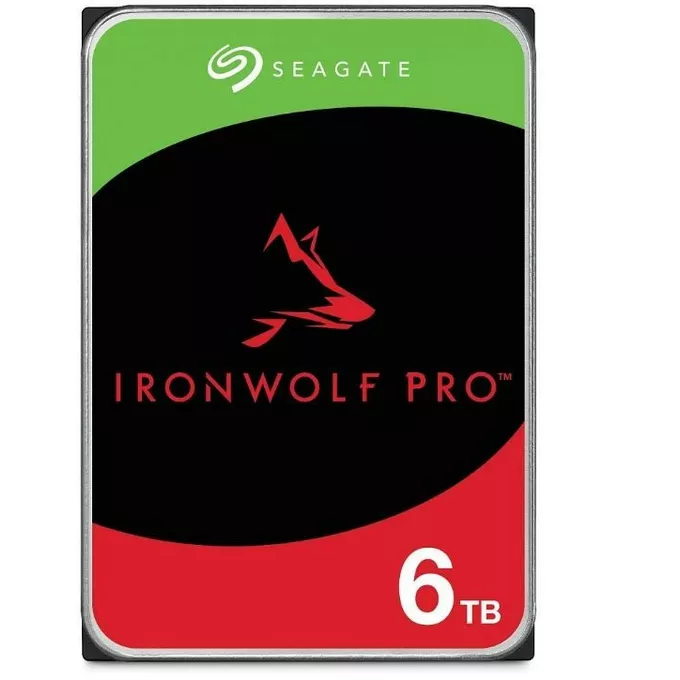 Seagate Dysk IronWolfPro 6TB 3.5&quot; 256MB ST6000NT001
