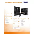 Asus Płyta główna TUF GAMING Z790-PLUS D4 WIFI 4DDR4 HDMI/DP ATX