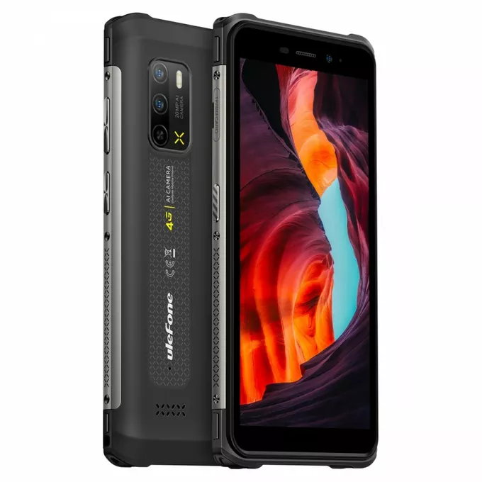 ULEFONE Smartfon Armor X10 Pro 4/64GB IP68/IP69K 5180mAh DualSIM Czarny
