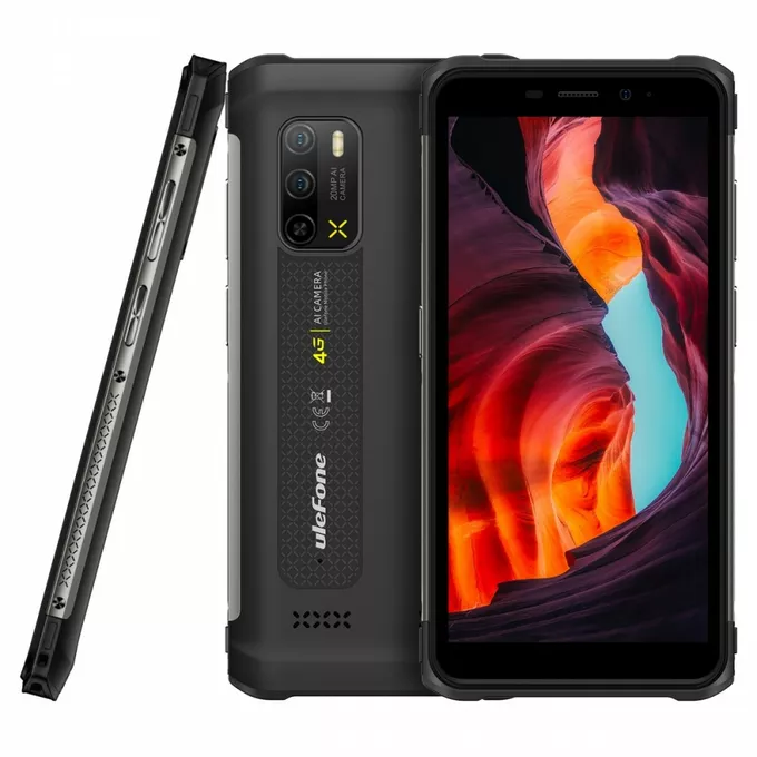 ULEFONE Smartfon Armor X10 Pro 4/64GB IP68/IP69K 5180mAh DualSIM Czarny
