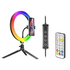 Tracer Lampa pierścieniowa RGB RING 26 cm ze statywem