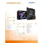 Gigabyte Płyta główna Z790 AORUS ELITE AX S1700 4DDR5 USB/DP ATX
