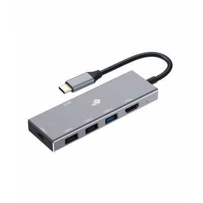 TB Adapter USB C 7w1 - HDMI, USBx2, PD, SD/TF