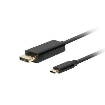 Lanberg Kabel USB-C(M)-&gt;Displayport 1.8M 4K 60HZ czarny