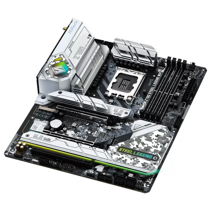 ASRock Płyta główna Z790 Steel Legend WIFI S1700 4DDR5 USB 3.2 ATX