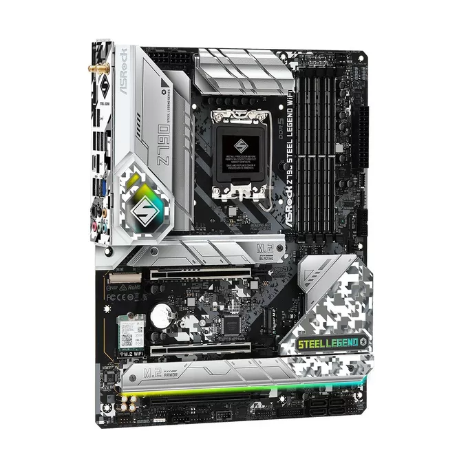 ASRock Płyta główna Z790 Steel Legend WIFI S1700 4DDR5 USB 3.2 ATX