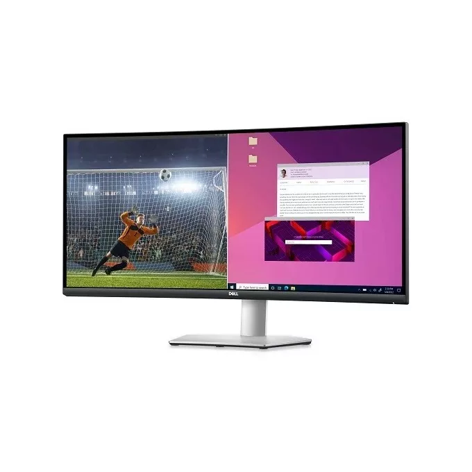Dell Monitor S3423DWC 34 cali Curved AMD FreeSync VA LED 100Hz WQHD (3440x1440)/2xHDMI/USB-C/USB/Anti-glare 3H hardness/3Y AES&amp;PPE