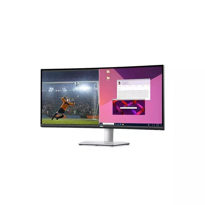 Dell Monitor S3423DWC 34 cali Curved AMD FreeSync VA LED 100Hz WQHD (3440x1440)/2xHDMI/USB-C/USB/Anti-glare 3H hardness/3Y AES&amp;PPE