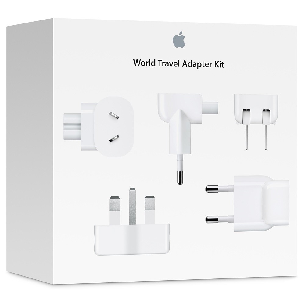 Apple Uniwersalny zasilacz dla podróżujących za granicę