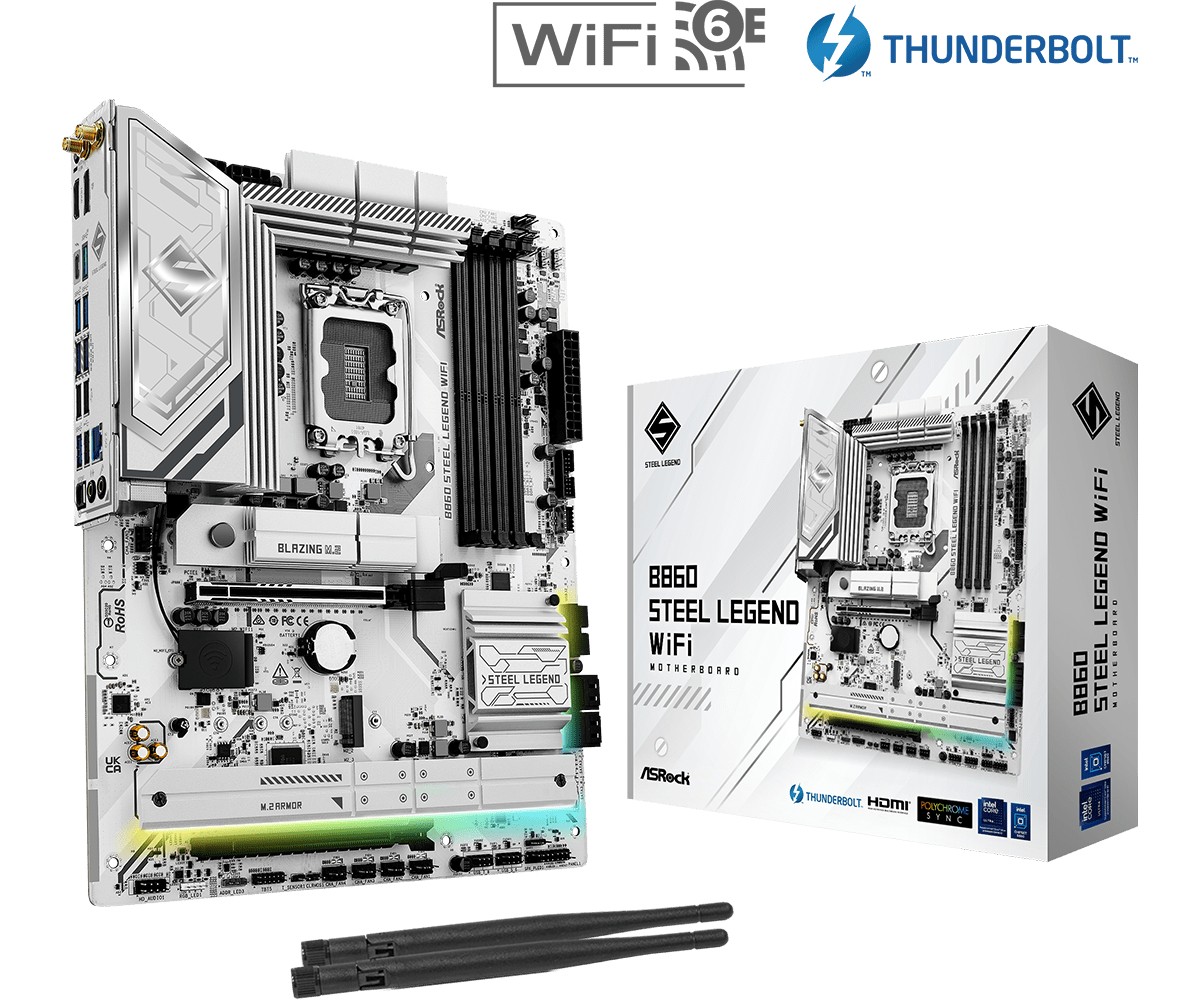 ASrock B860 Steel Legend WiFi
