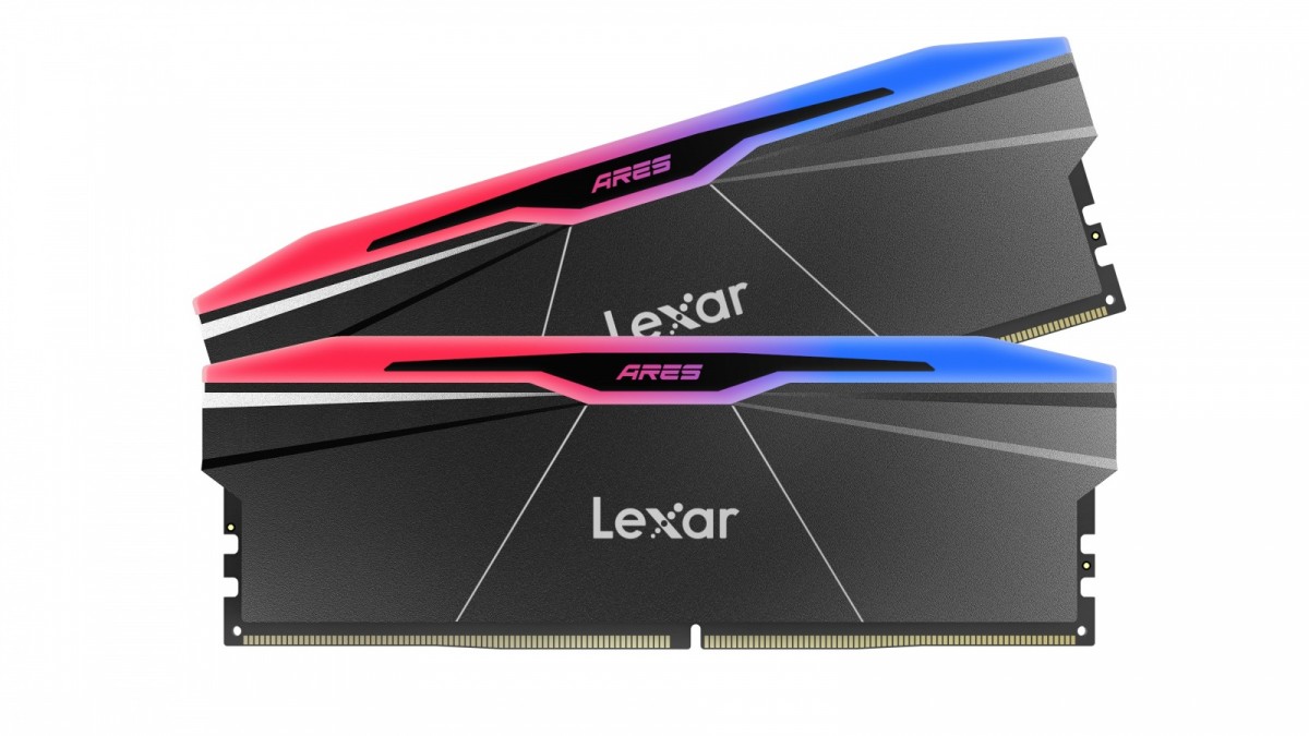 Lexar Pamięć DDR5 ARES RGB 32GB(2*16GB)/6000 CL26 czarna | Kakto.pl