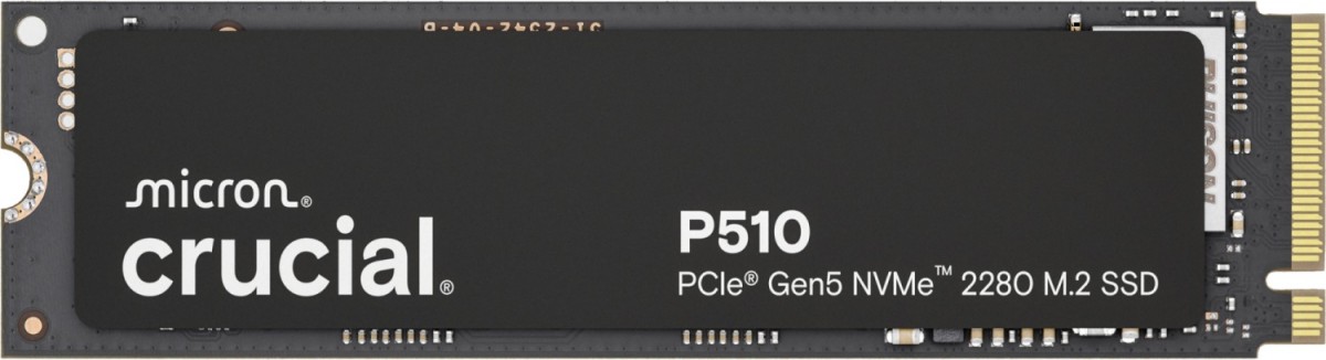 Crucial Dysk SSD P510 1TB M.2 NVMe Gen5 2280 11000/9500 MB/s
