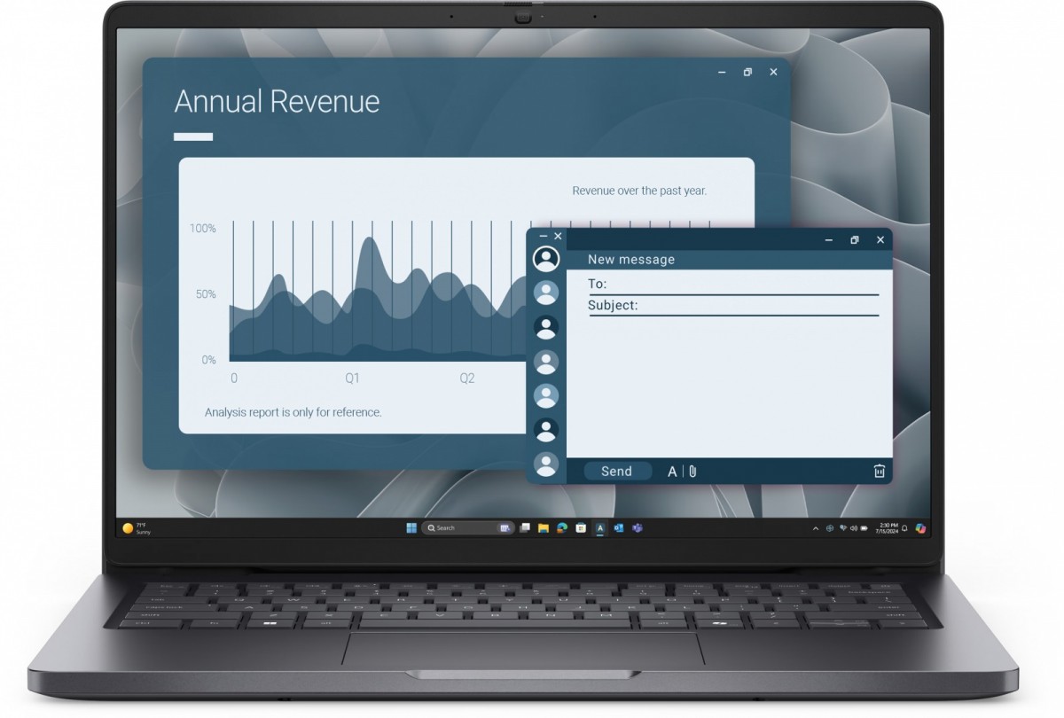 Dell Laptop Dell Pro 14 PC14255/AMD Ryzen 3 210/8GB/512GB SSD/14.0 FHD+/AMD Radeon 740M/FgrPr/Cam & Mic/WLAN + BT/Backlit Kb/3 Cell/W11Pro