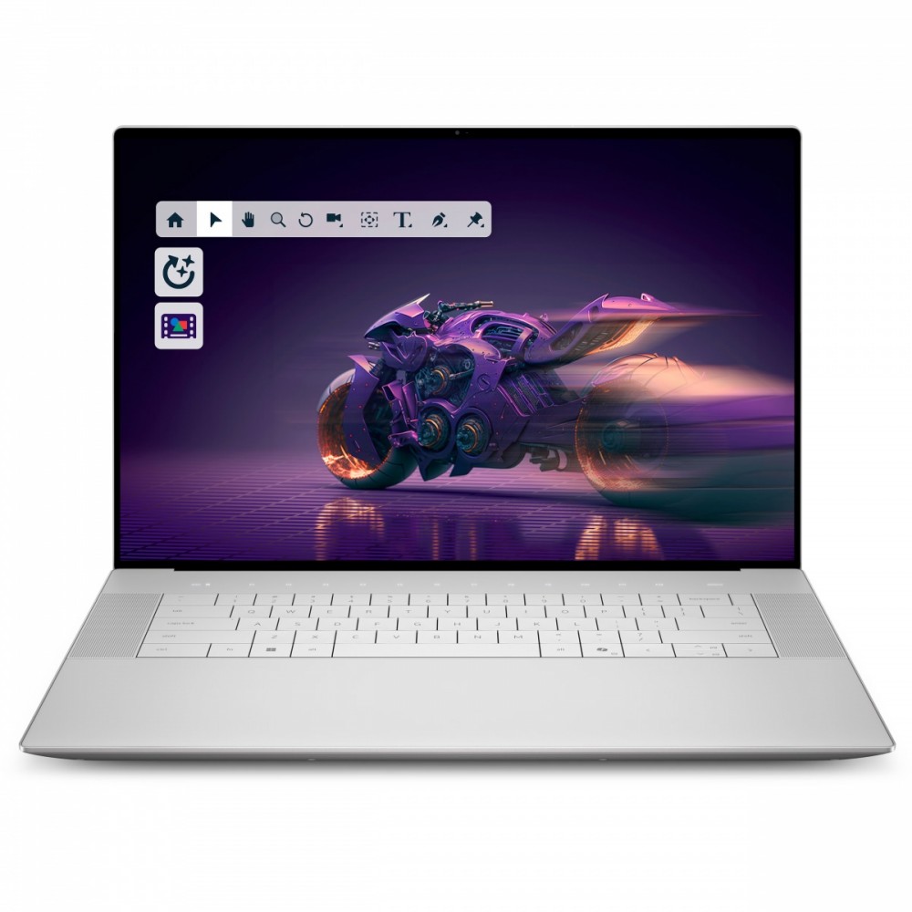 Dell Laptop Dell 16 Premium DA16250 Win11Pro|U9-285H|32GB|1TB SSD|NVIDIA GeForce RTX 5060, 8GB GDDR7 |WLAN + BT|16.3 OLED Touch|Backlit Kb|6 Cell