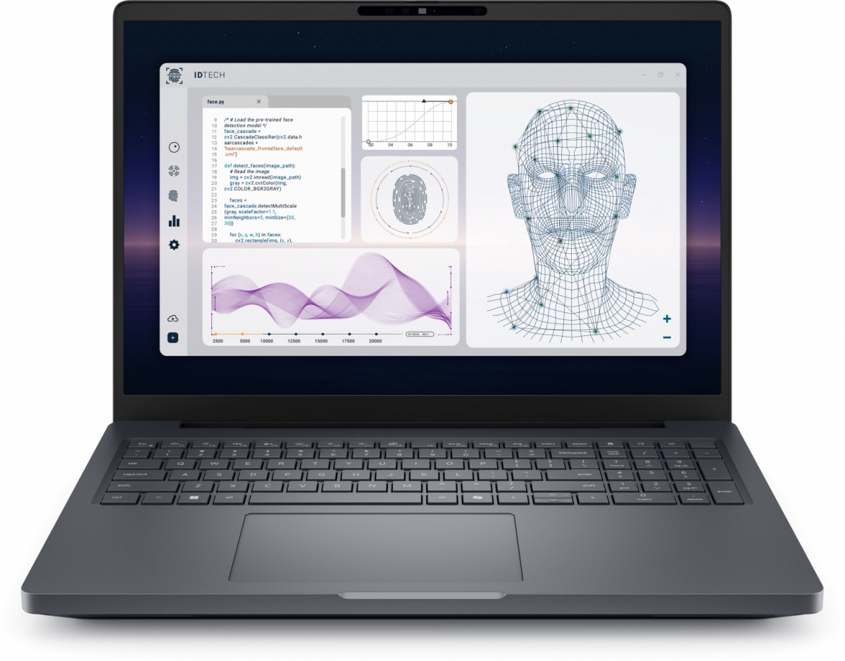 Dell Laptop Dell Pro Max 16 Plus MB16250 Win11Pro U7-265HX|32GB|1TB|Nvidia RTX PRO 2000 Blackwell 8GB GDDR7|FgrPr & SmtCd|Cam|WLAN + BT|16.0 FHD|Backl