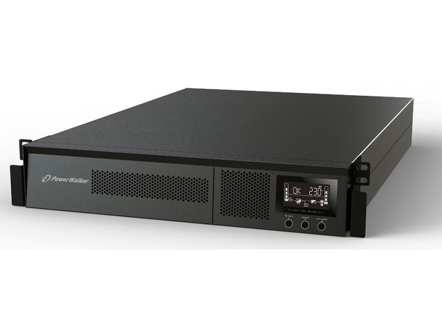 PowerWalker UPS On-Line 1500VA PF1 USB/RS232, LCD, 8x IEC OUT, Rack 19''/Tower