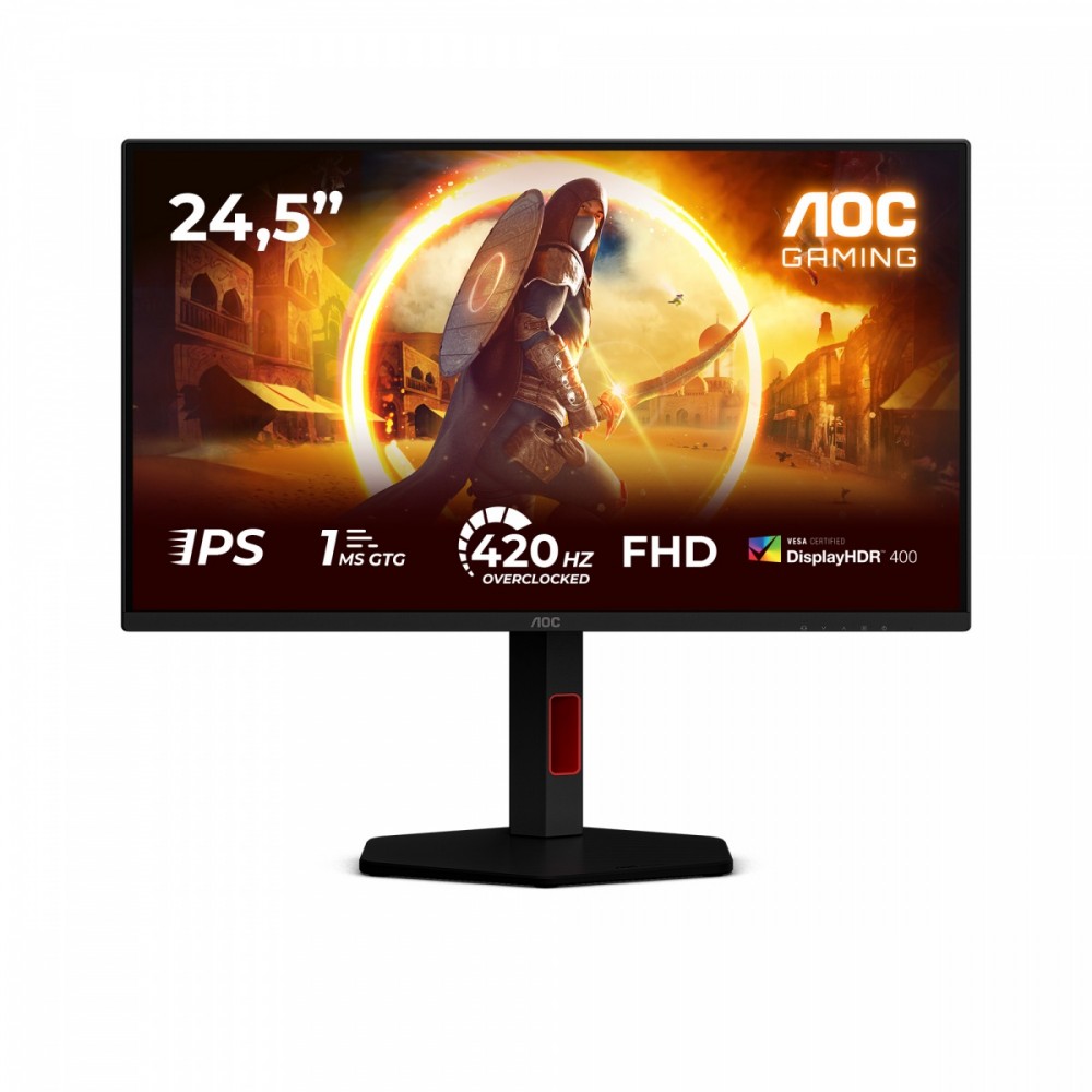 AOC 25G4KUR 24,5" Full HD Fast IPS 420Hz 0,3ms MPRT Gamingowy