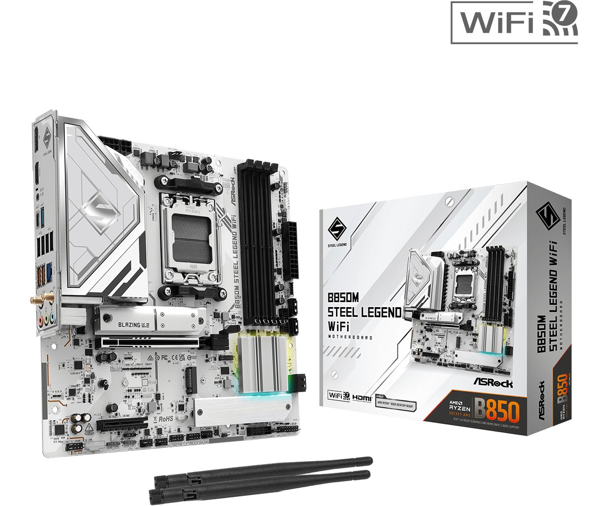 ASrock B850M Steel Legend WiFi