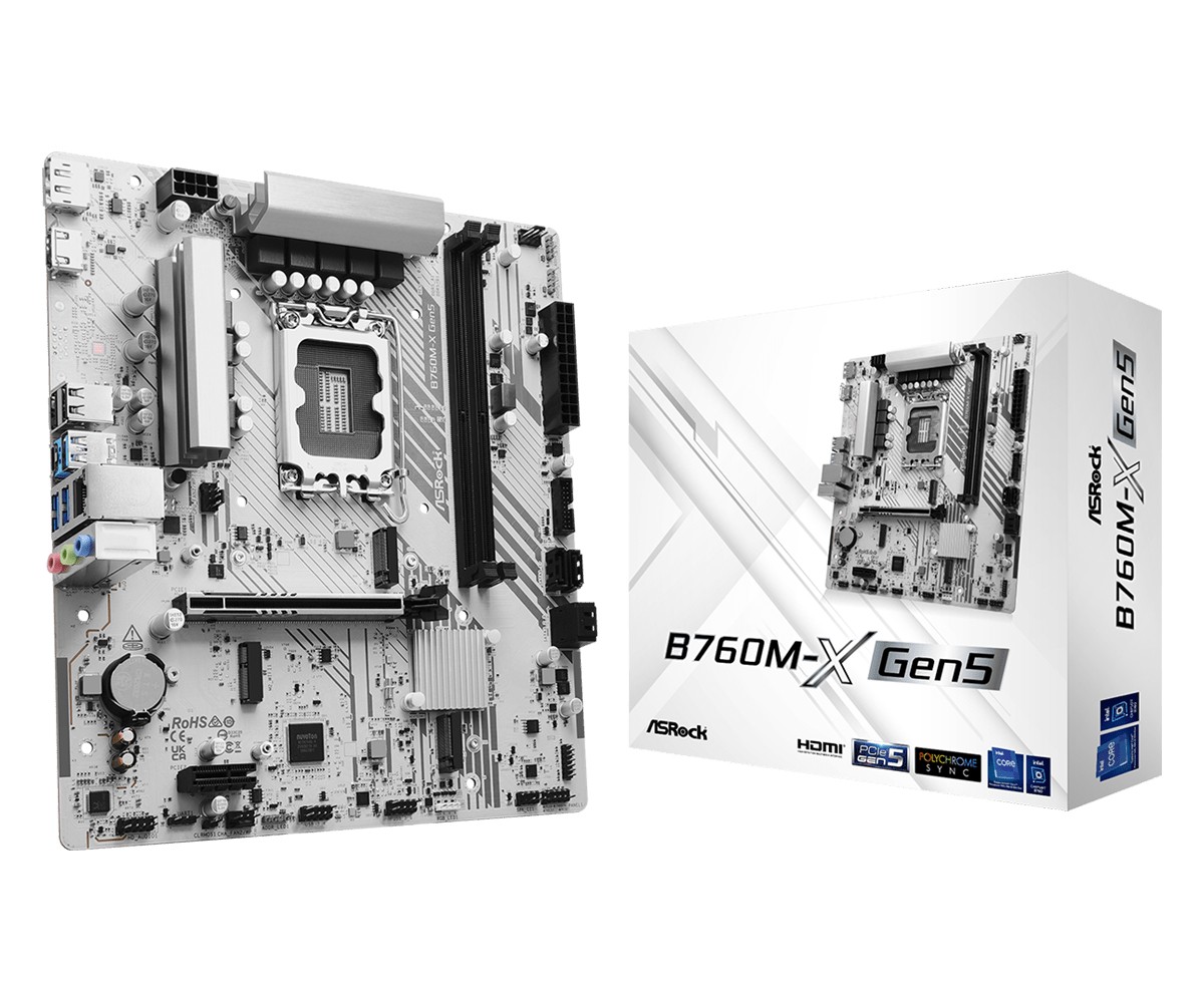 ASrock B760M-X Gen5 DDR5