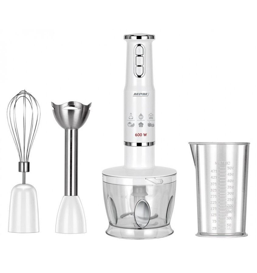 MPM Blender ręczny zestaw MBL-43 biały