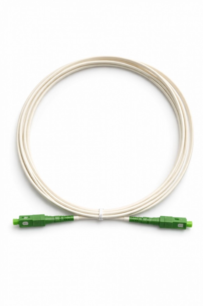 TB Patchcord światłowodowy SC-SC APC 2m biały