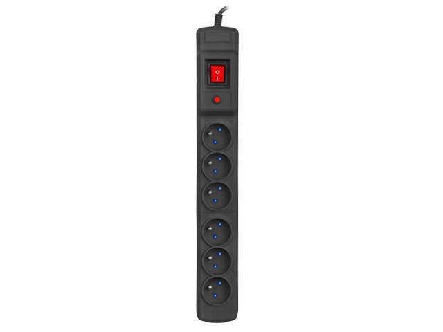 Armac MULTI M6 6 gniazd 10m Czarny